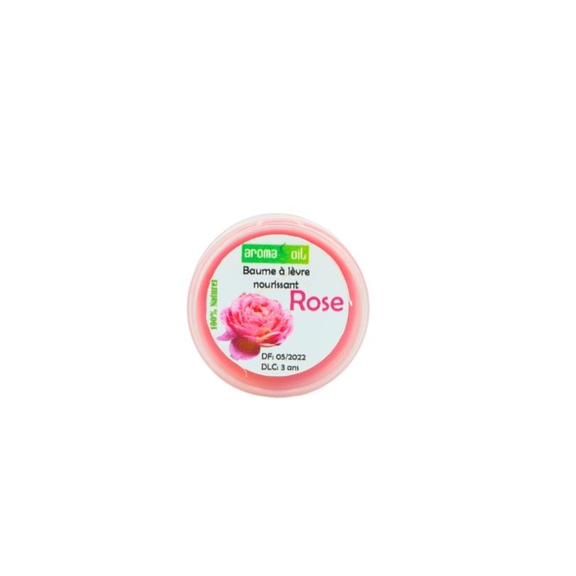 nourishing pink lip balm with dewy effect