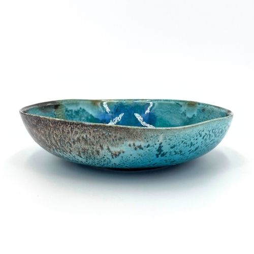 Gaya handmade ceramic soup plate