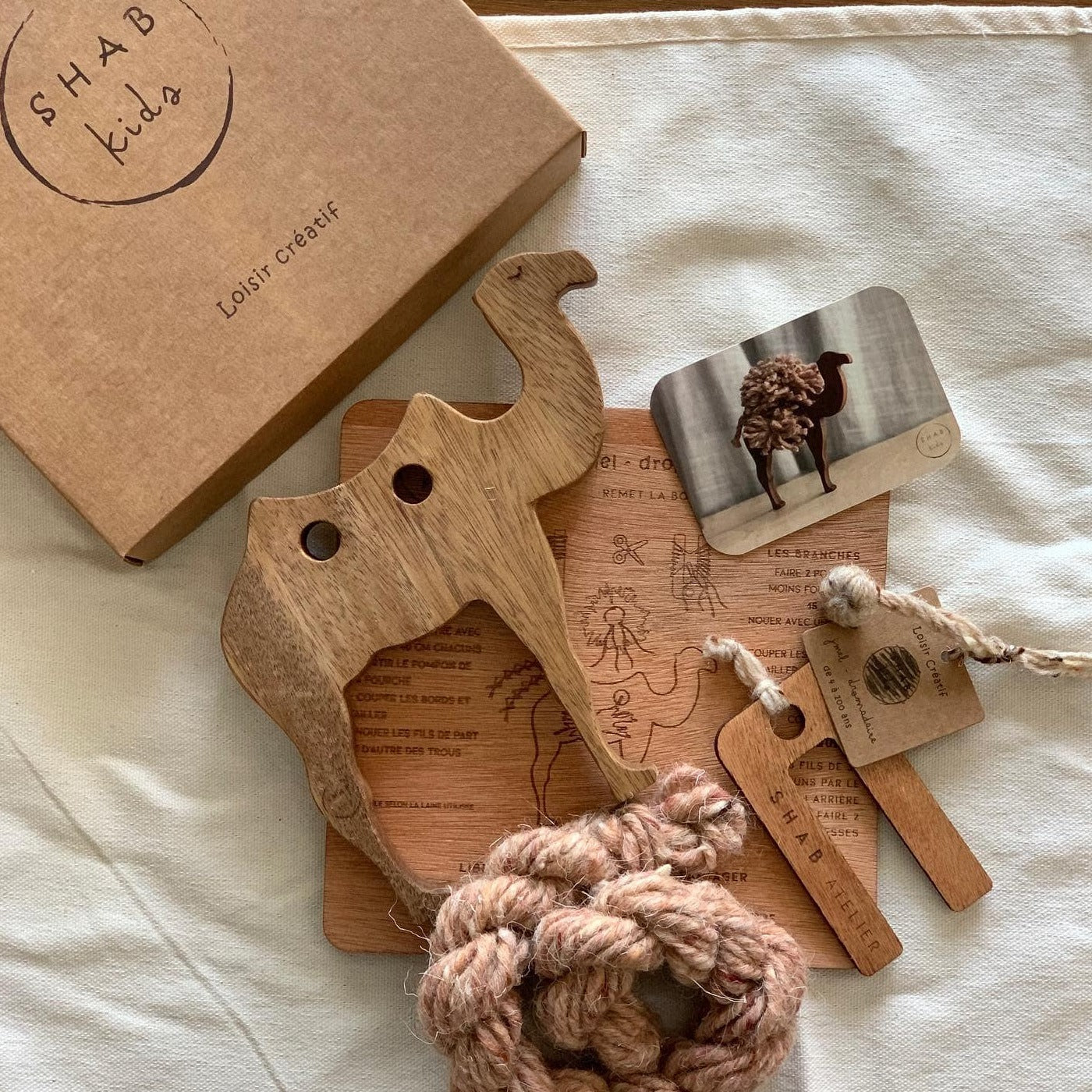 Box "Rends la bosse du dromadaire" - artisanat Tunisien fait main | ILEYCOM