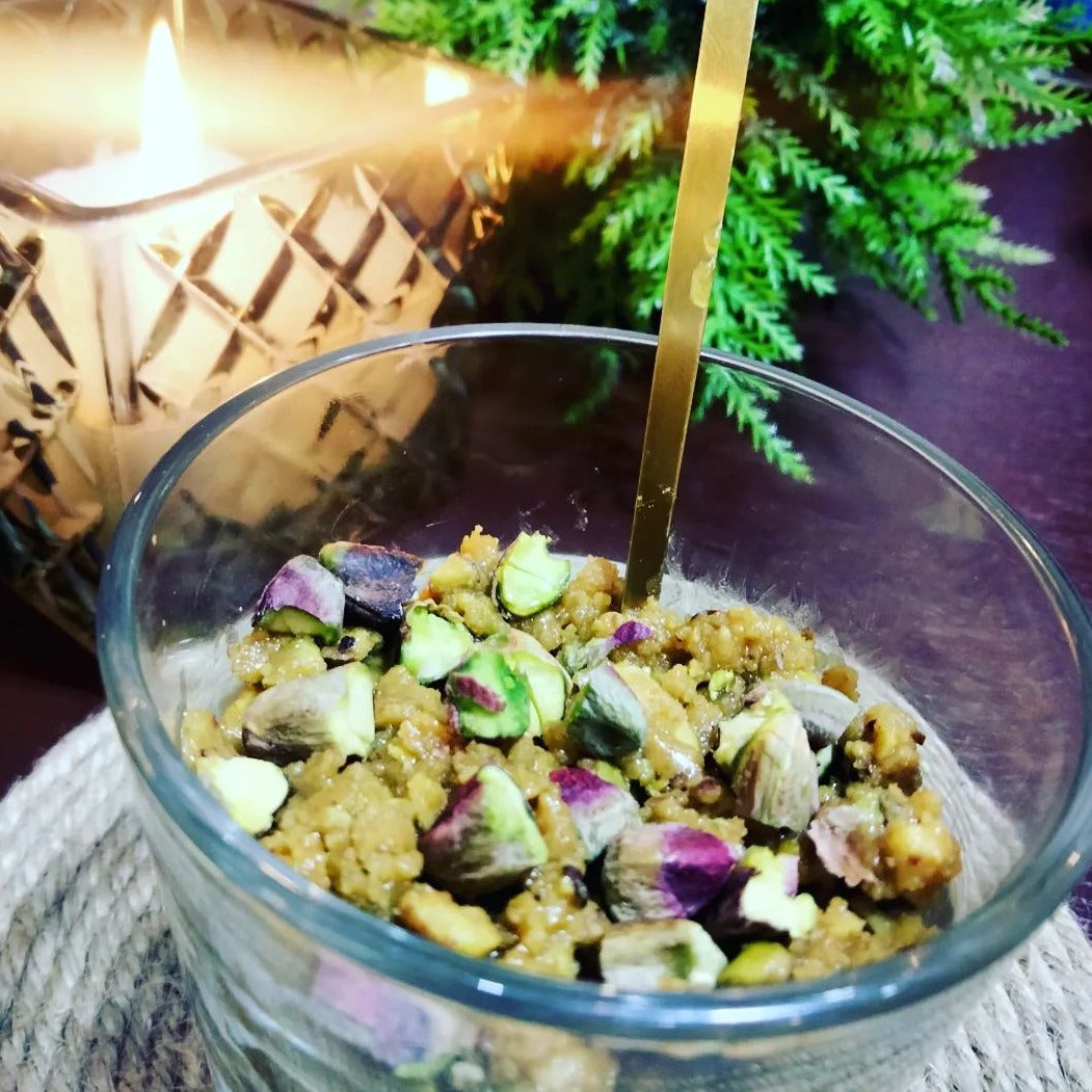 Bsissa pistache, pâte à tartiner de pistache - artisanat Tunisien fait main | ILEYCOM