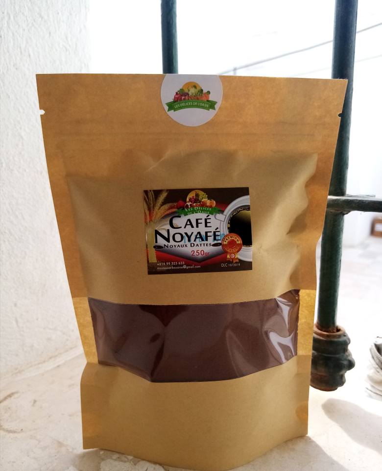 Café des noyaux de dattes alternative au café 250g - artisanat Tunisien fait main | ILEYCOM