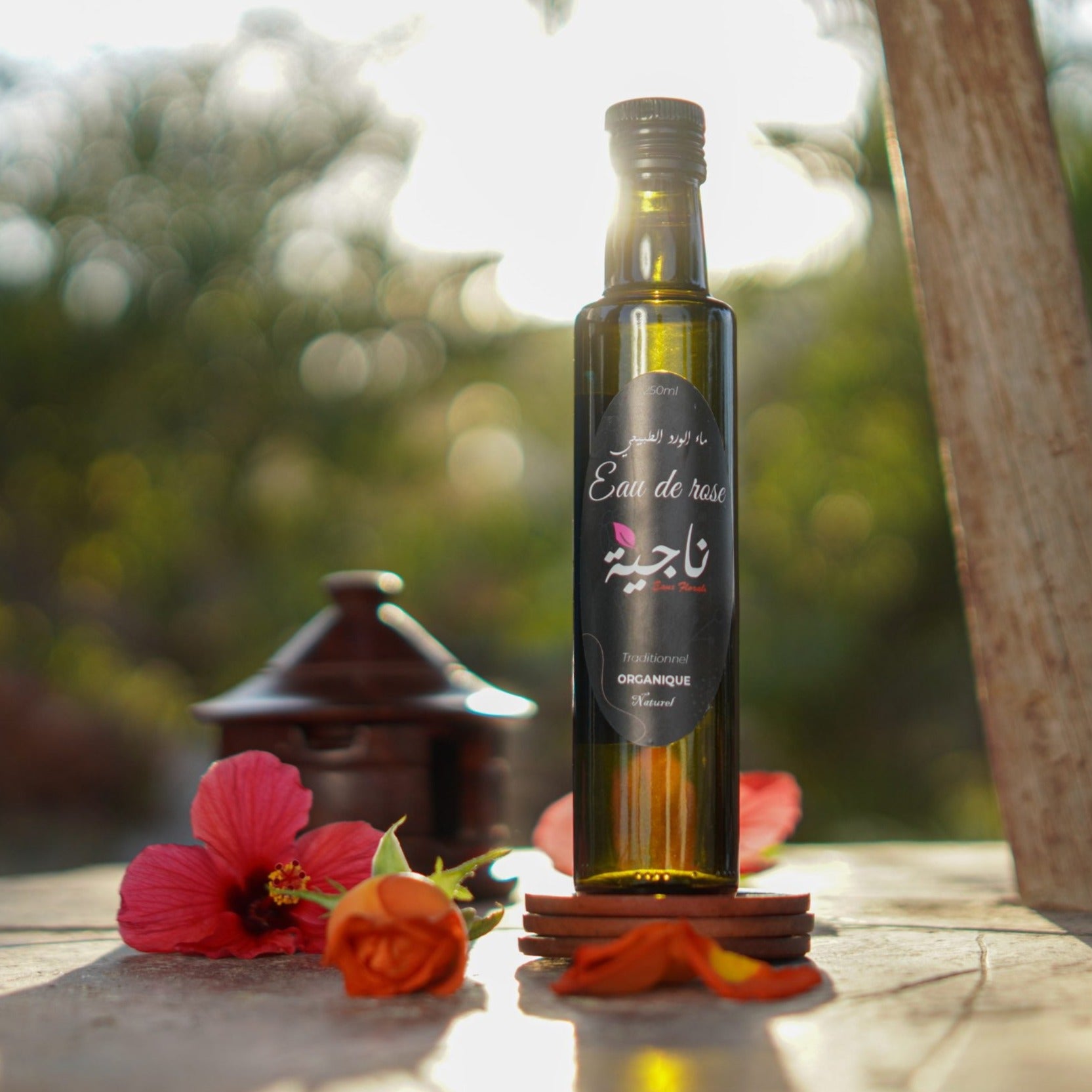 Coffret Eaux Florales de Luxe NEJIA - artisanat Tunisien fait main | ILEYCOM