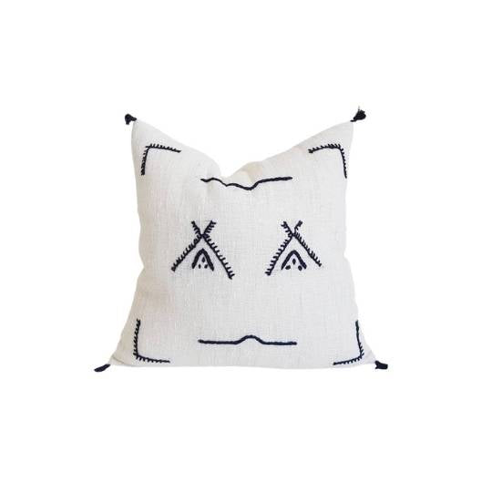 COUSSIN BERBERE " TAMARIS" - artisanat Tunisien fait main | ILEYCOM