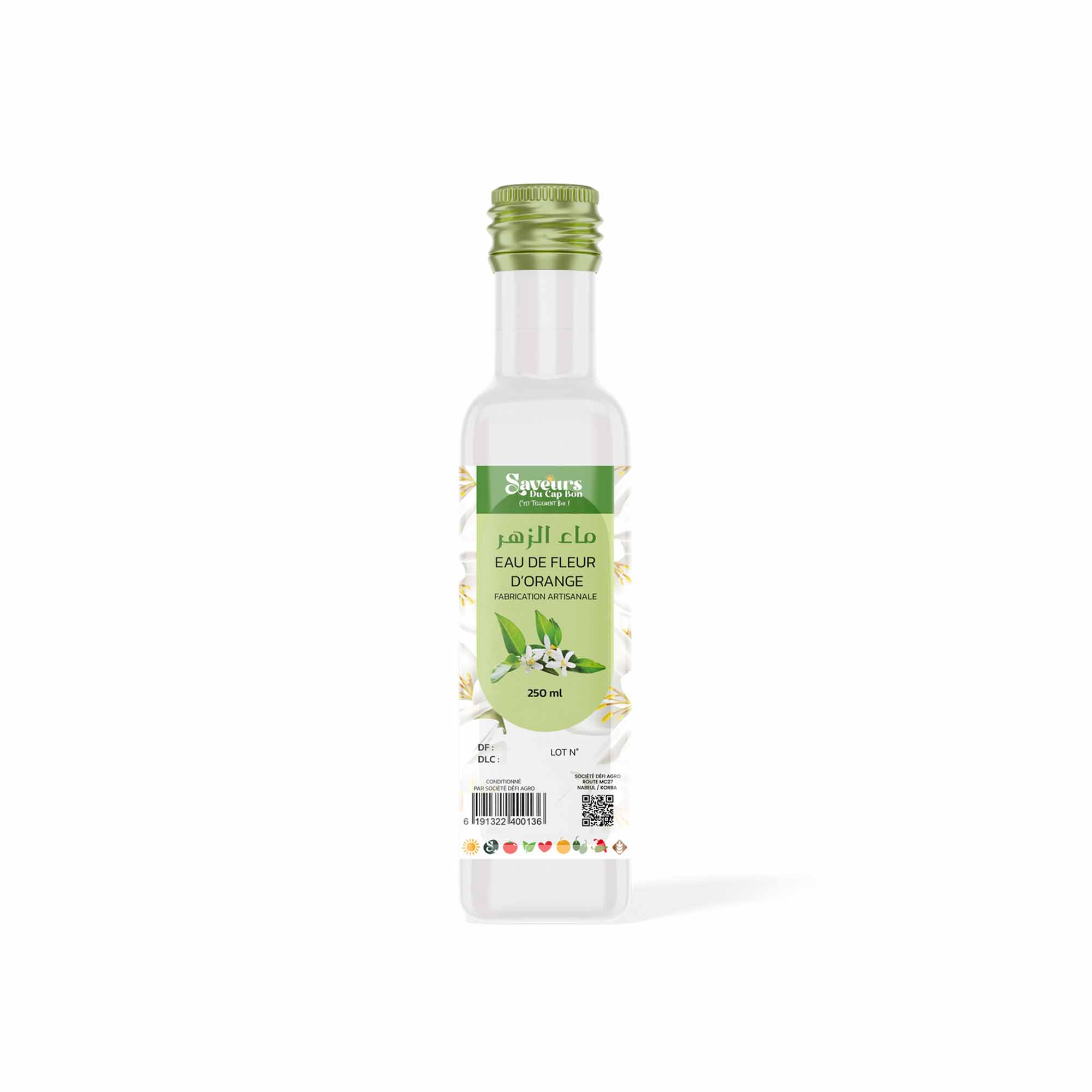 Traditionally distilled orange blossom water – ماء الزهر