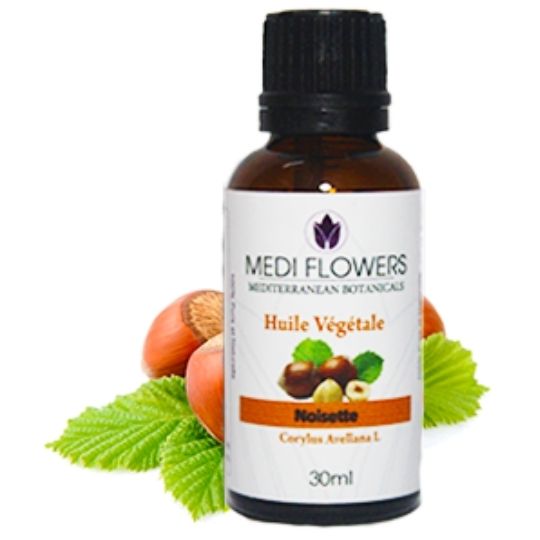 Huile végétale Noisette 30 ml - artisanat Tunisien fait main | ILEYCOM