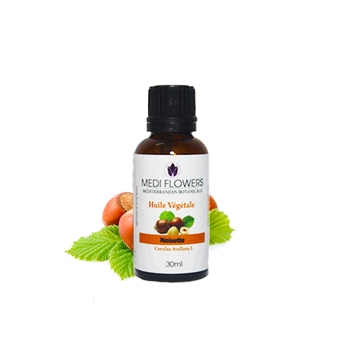 Huile végétale Noisette 30 ml - artisanat Tunisien fait main | ILEYCOM