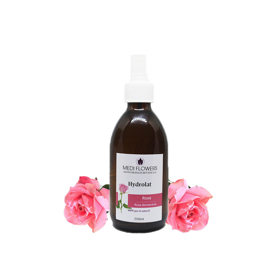 Hydrolat de Rose de damas ( 250 ml ) - artisanat Tunisien fait main | ILEYCOM