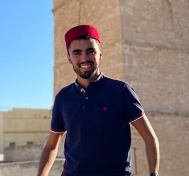 شاشية تونسية صوفية حمراء