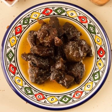 Kadid sfaxien, viande de veau séchée et salée - artisanat Tunisien fait main | ILEYCOM