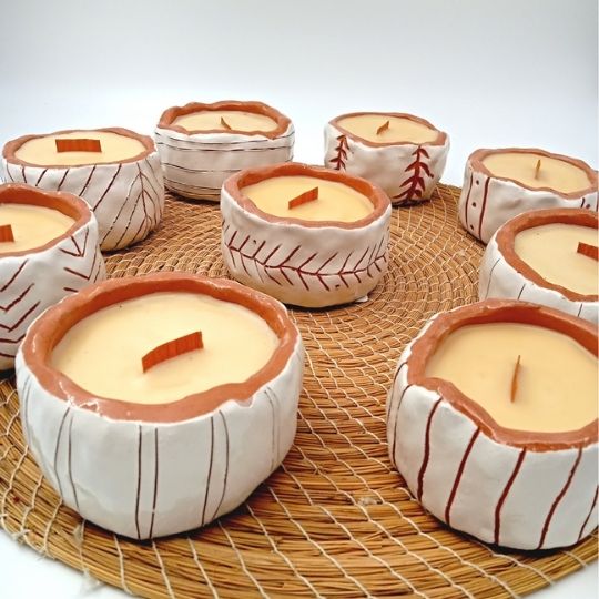 La bougie Nomade - artisanat Tunisien fait main | ILEYCOM