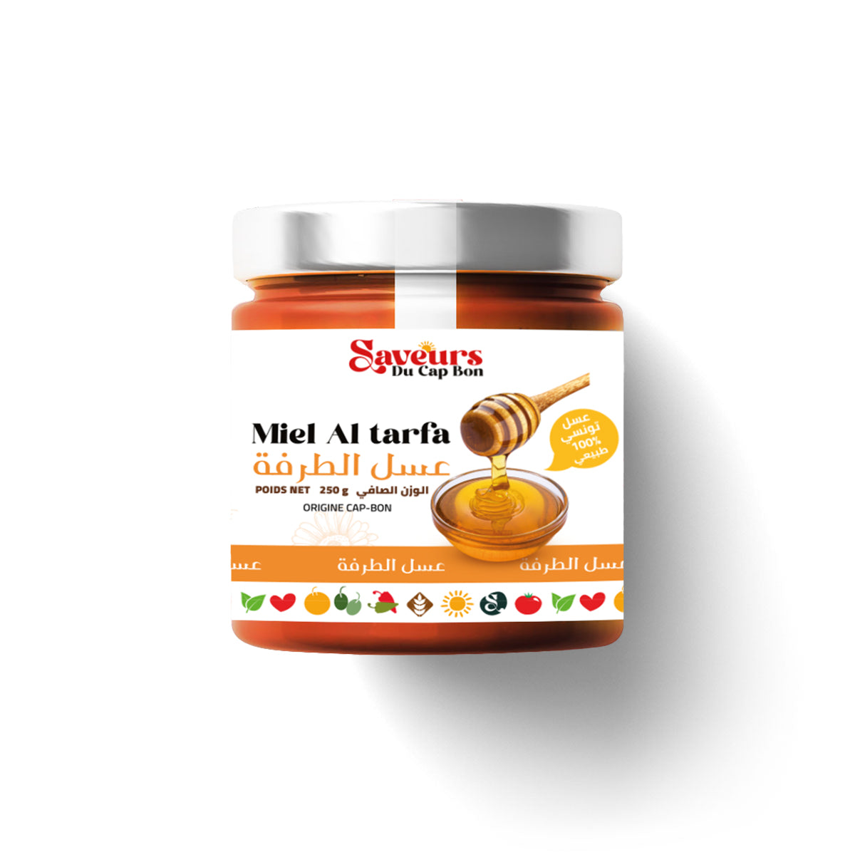 Natural tamarisk honey – عسل الطرفة