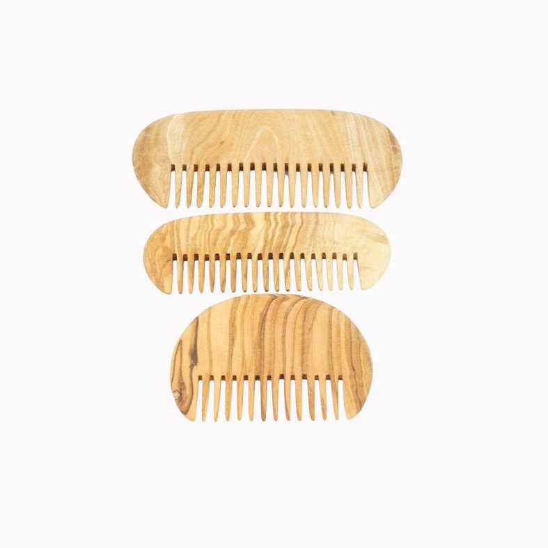 Peigne En Bois d’Olivier - artisanat Tunisien fait main | ILEYCOM