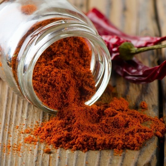 hot red peppers 250g