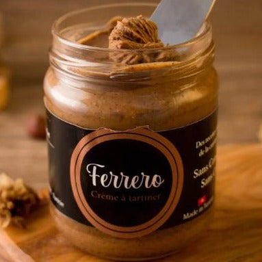 Pâte à tartiner chocolat avec le goût de Ferrero - artisanat Tunisien fait main | ILEYCOM