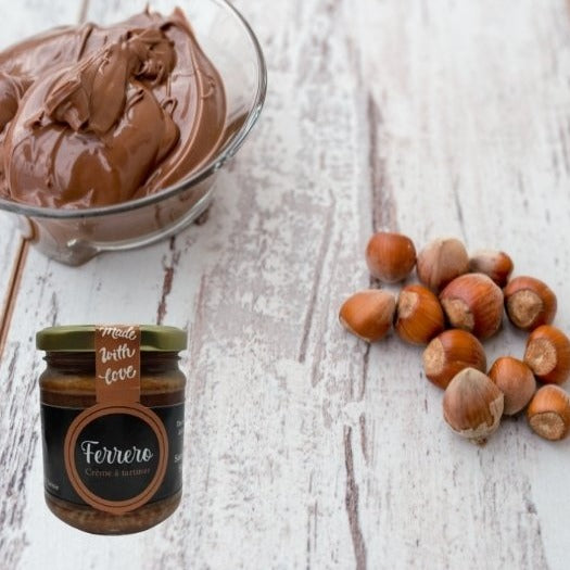 Pâte à tartiner chocolat avec le goût de Ferrero - artisanat Tunisien fait main | ILEYCOM