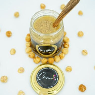 Pâte à tartiner noisette et chocolat blanc - Noisettino - artisanat Tunisien fait main | ILEYCOM