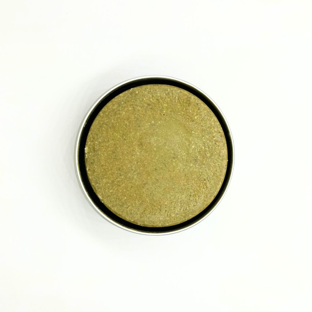 Shampoing solide cheveux Colorés - Poudre de Sidr, Huile d'amande douce - 35 gr - artisanat Tunisien fait main | ILEYCOM