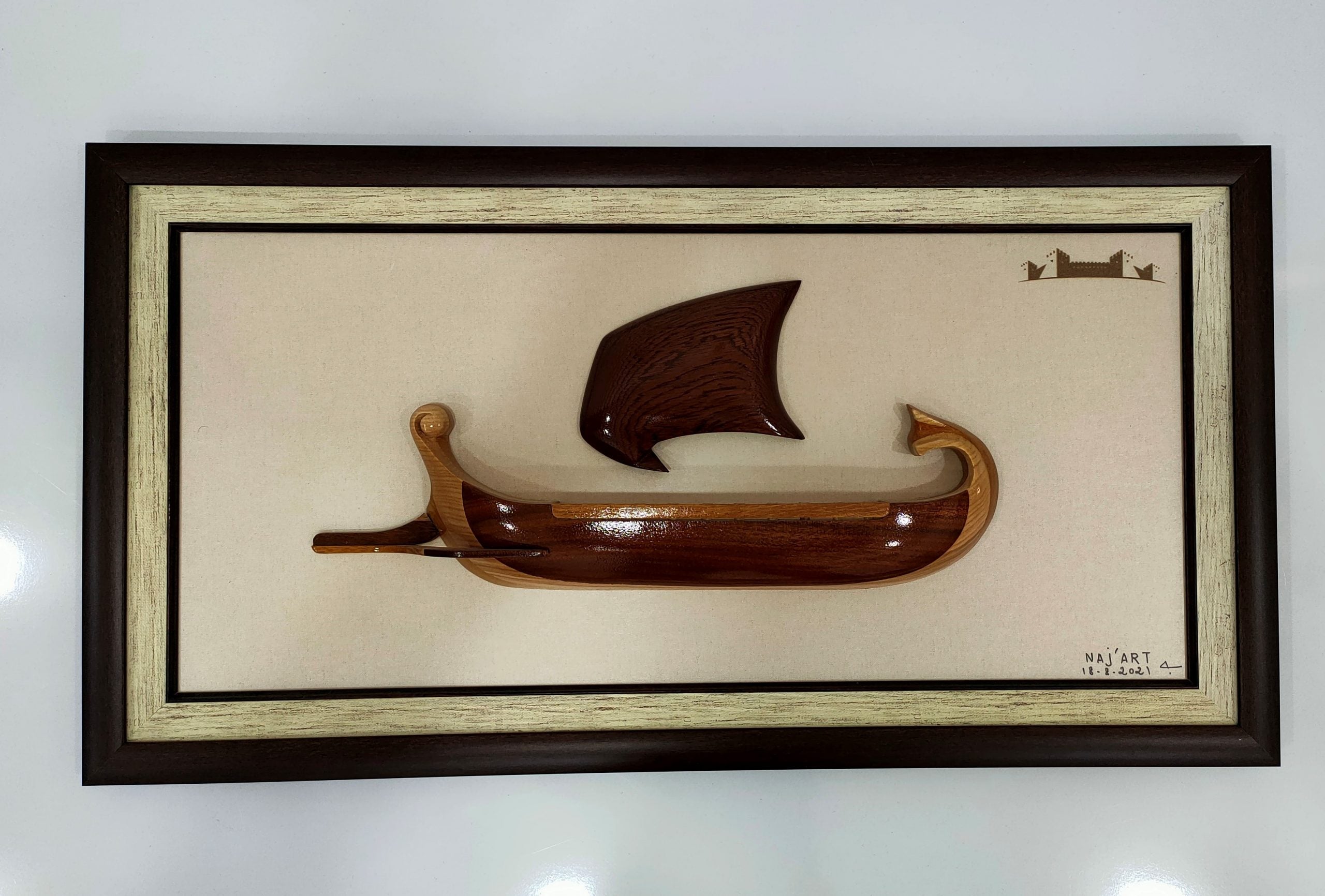 Tableau décoratif phénicie - artisanat Tunisien fait main | ILEYCOM