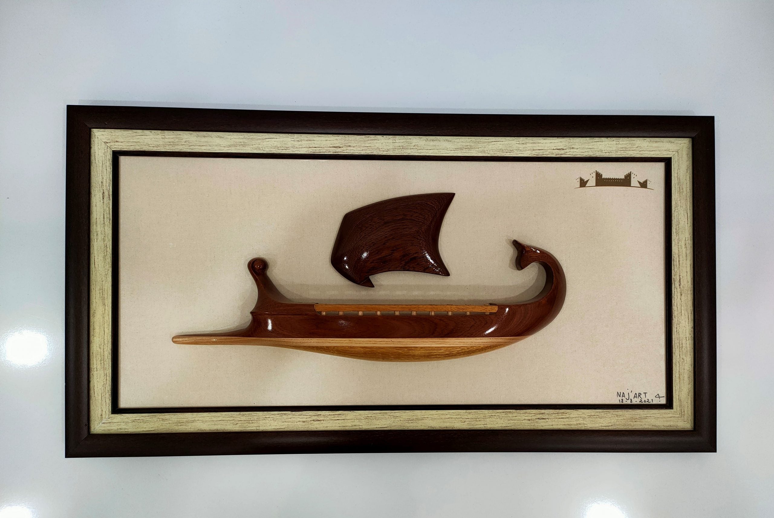 Tableau décoratif Phénicie - artisanat Tunisien fait main | ILEYCOM