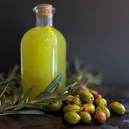 Huiles d'olives pressée a froid