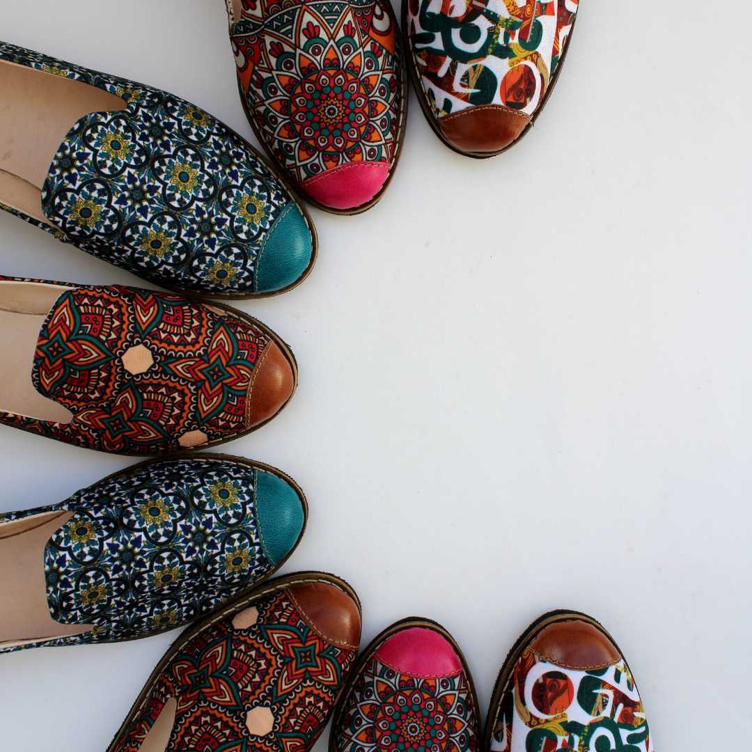 Babouches en cuir