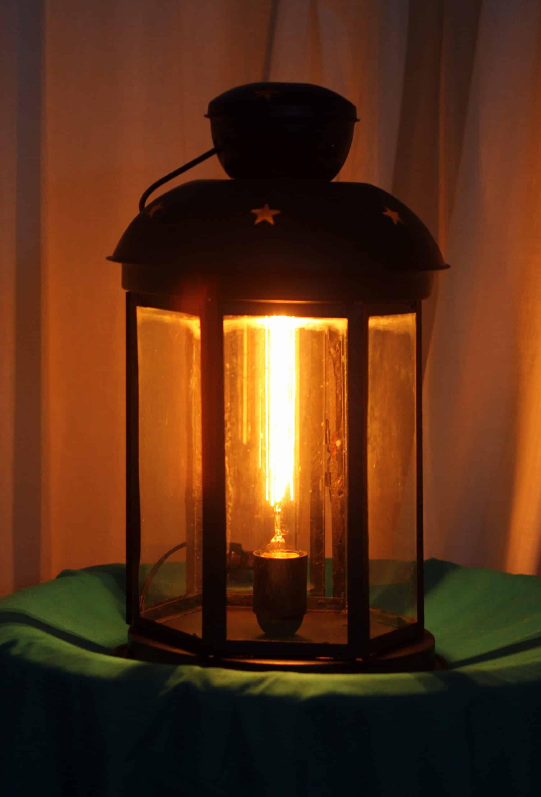 Lampe de jardin élégante : l'art lumineux pour votre salon