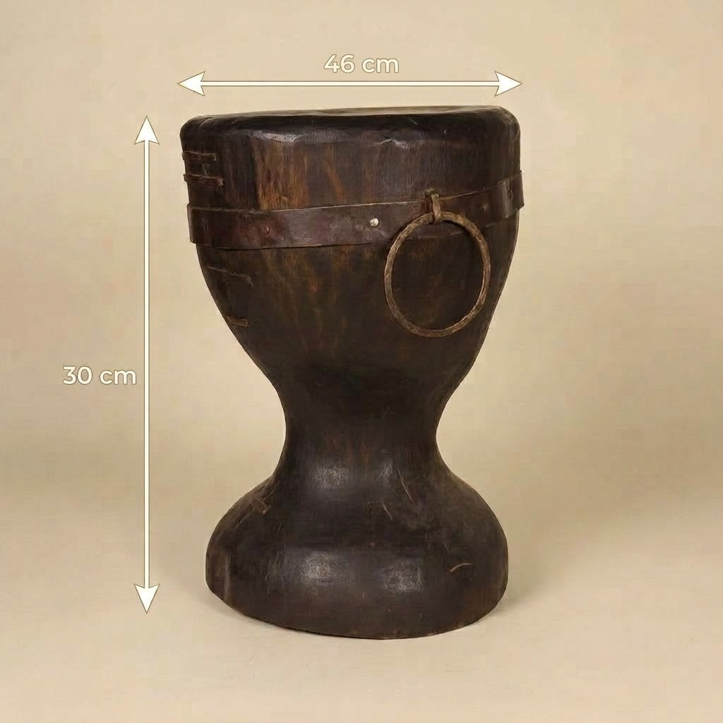 Tabouret africain unique pour un style élégant et authentique