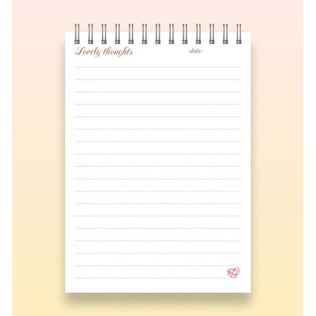 Feminity Notepad