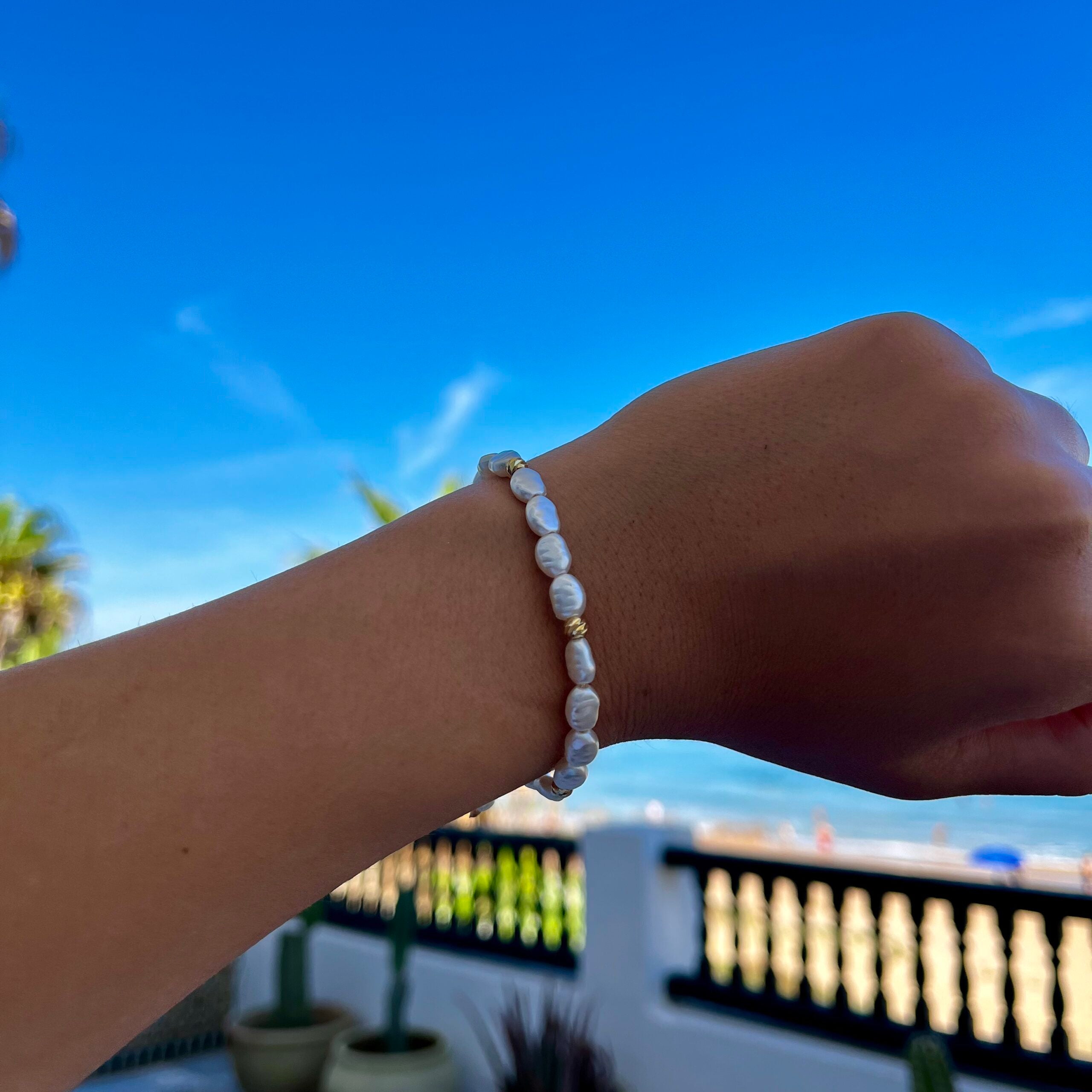 Bracelet perles ajustable chic pour un style unique et élégant