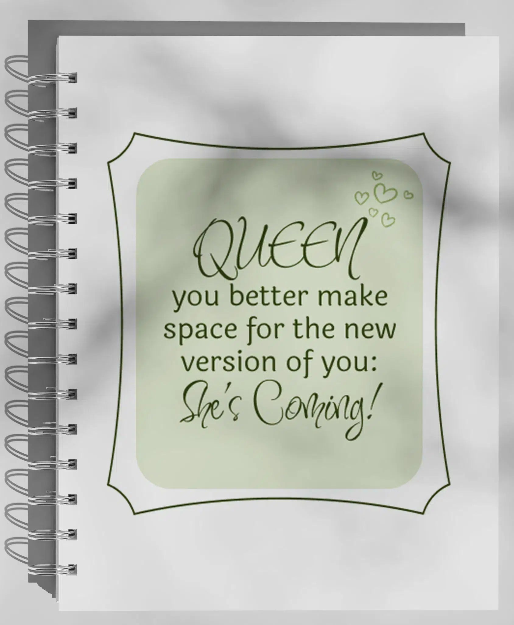 Agenda Élegant A5 Couverture Rigide - Inspiration et Épanouissement