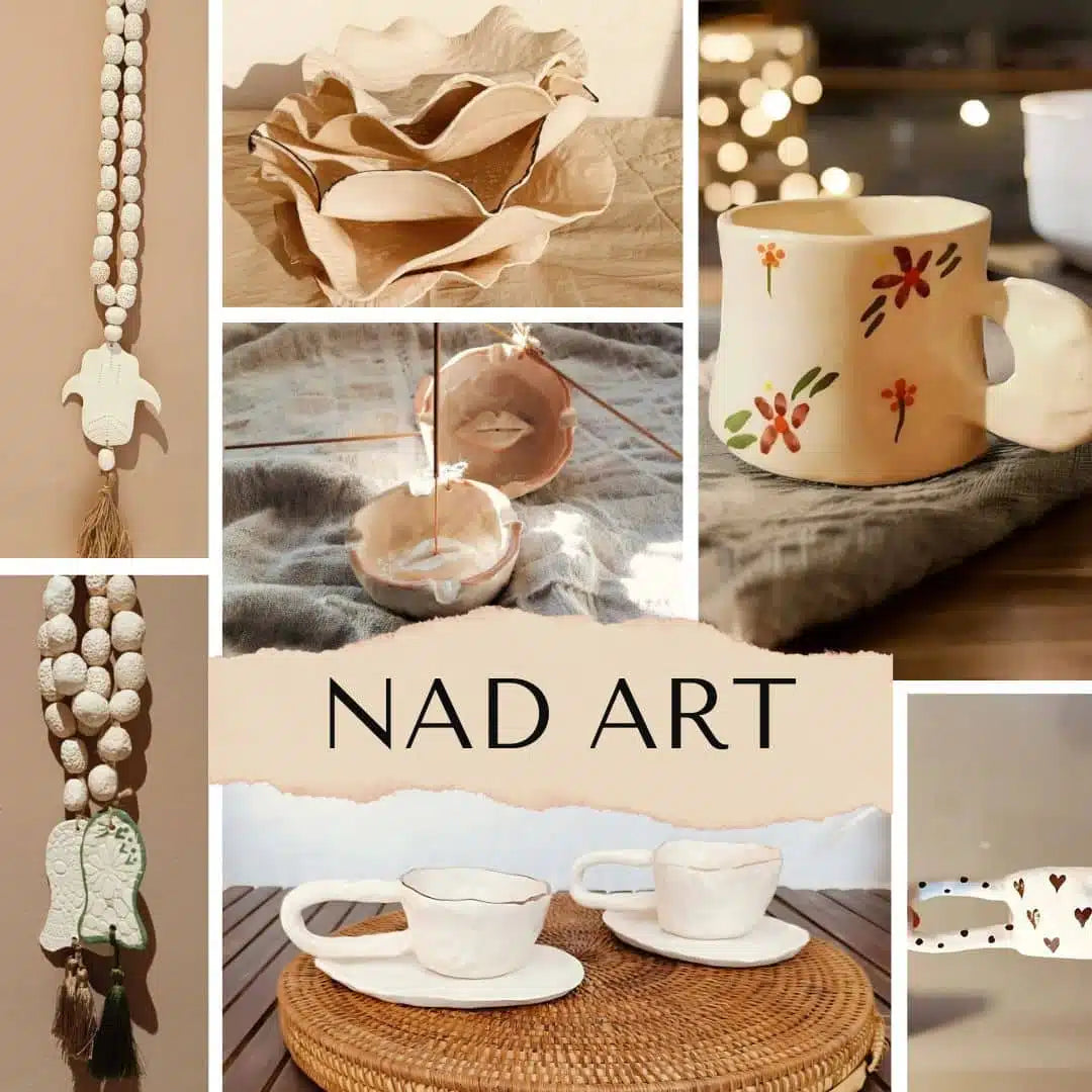 Tasse céramique artisanale avec motifs cœurs - Disponible en plusieurs couleurs (9 x 6 cm)