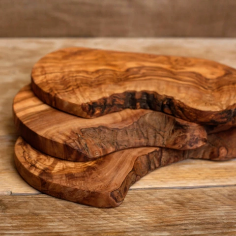 olivewood rustic serving board