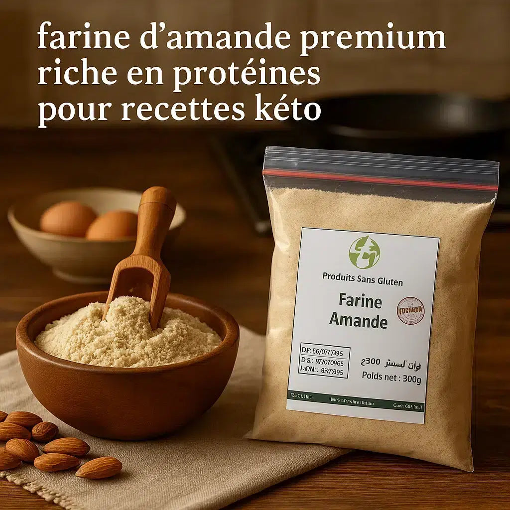 farine d'amande premium pour des recettes kéto irrésistibles