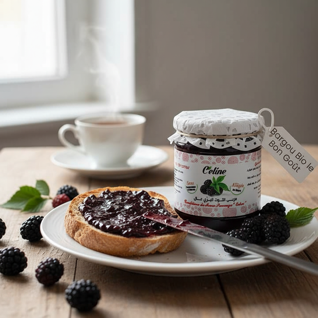 Confiture mûres artisanale un délice naturel irrésistible