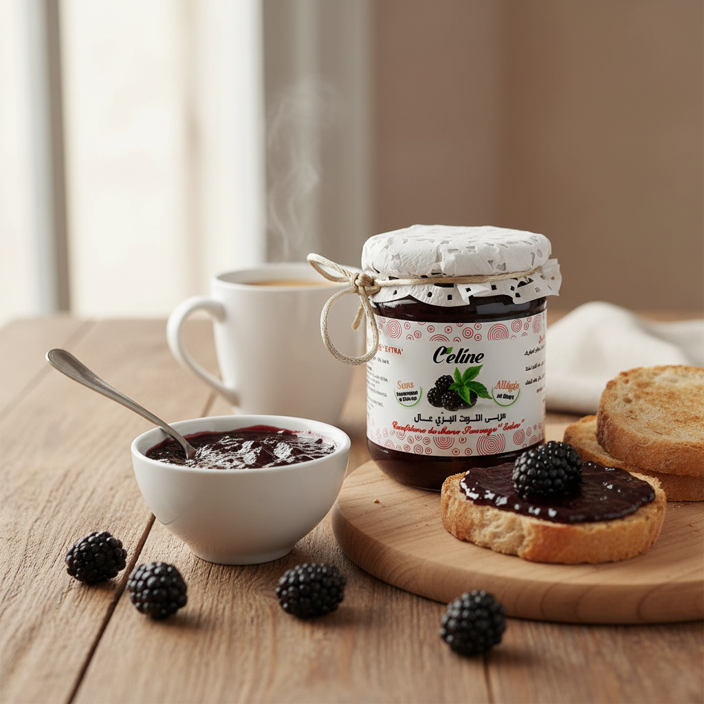 Confiture mûres artisanale un délice naturel irrésistible