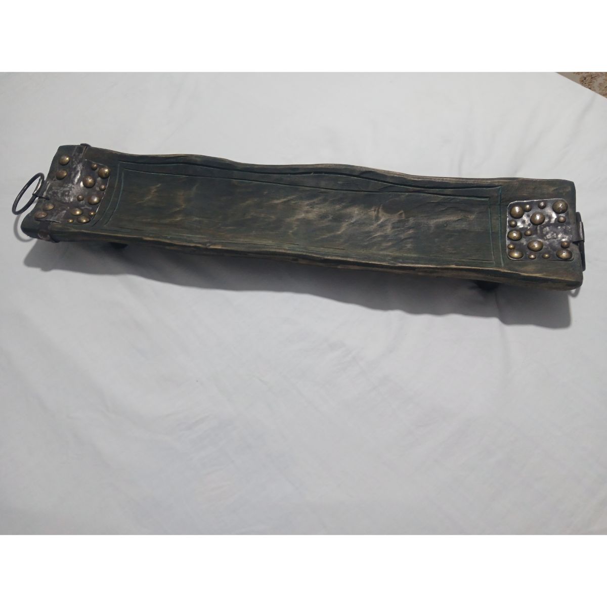plateau bois premium pour une décoration élégante 85 x 18 x 6 cm