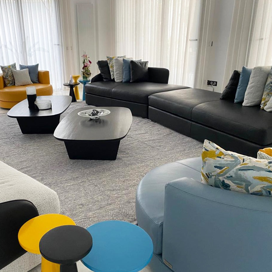 Tapis en coton UNIFORM tissé à plat – Personnalisable en Laine ou Soie Végétale