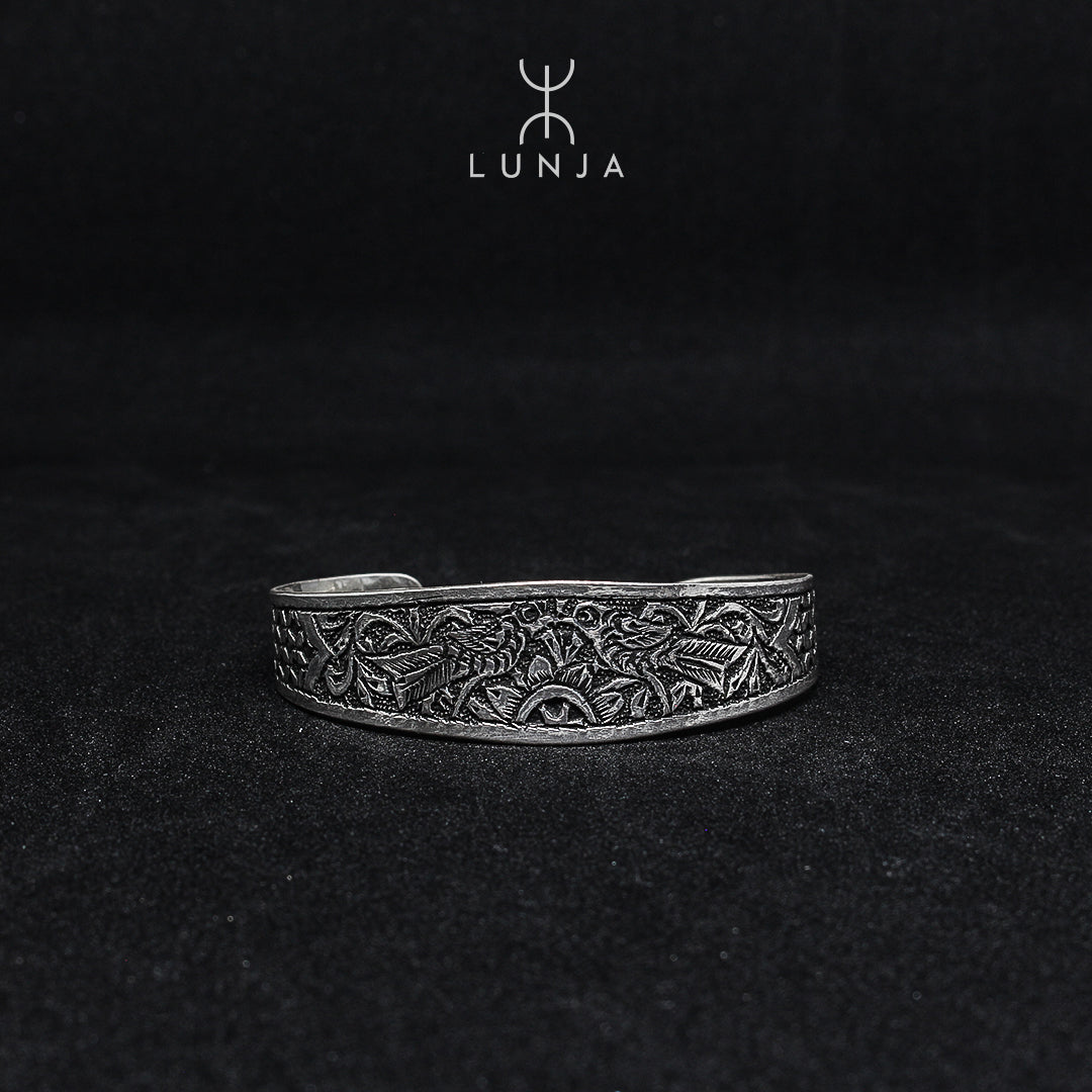 Bracelet Berbère Touareg Femme En Argent