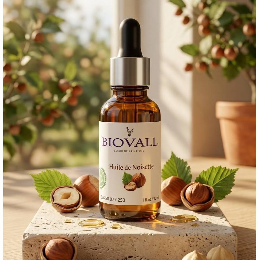 Huile de noisette premium pour un soin nourrissant exceptionnel