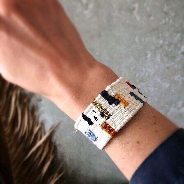 Bracelets tissés uniques en couleurs pour un style irrésistible