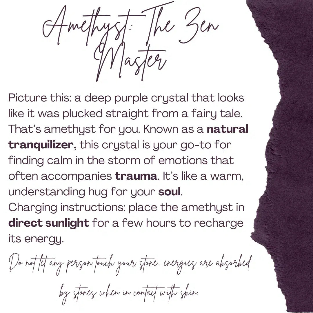 Collier en Argent 925 Améthyste Brute - Élégance et Sérénité