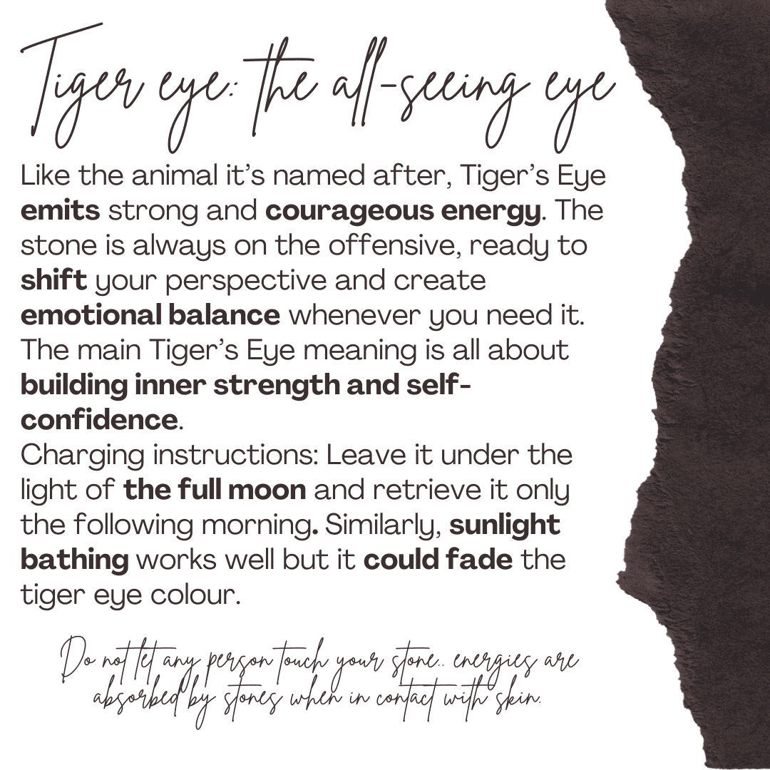 Bracelet Cordon Marron Œil de Tigre Brut - Élégance Authentique et Protection