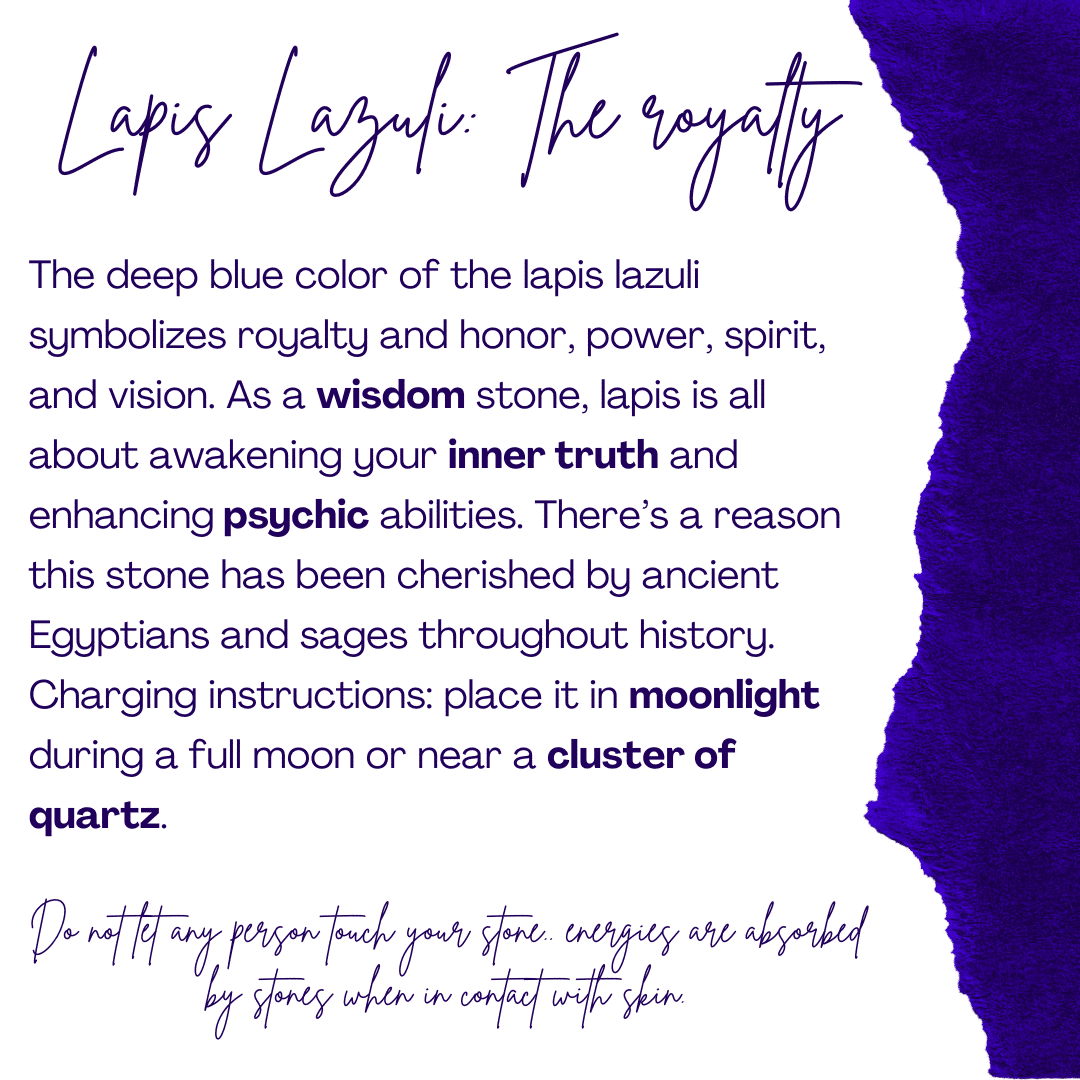 Bracelet élastique en Lapis Lazuli – Boules de 6 mm – Ajustable (19 à 21 cm)