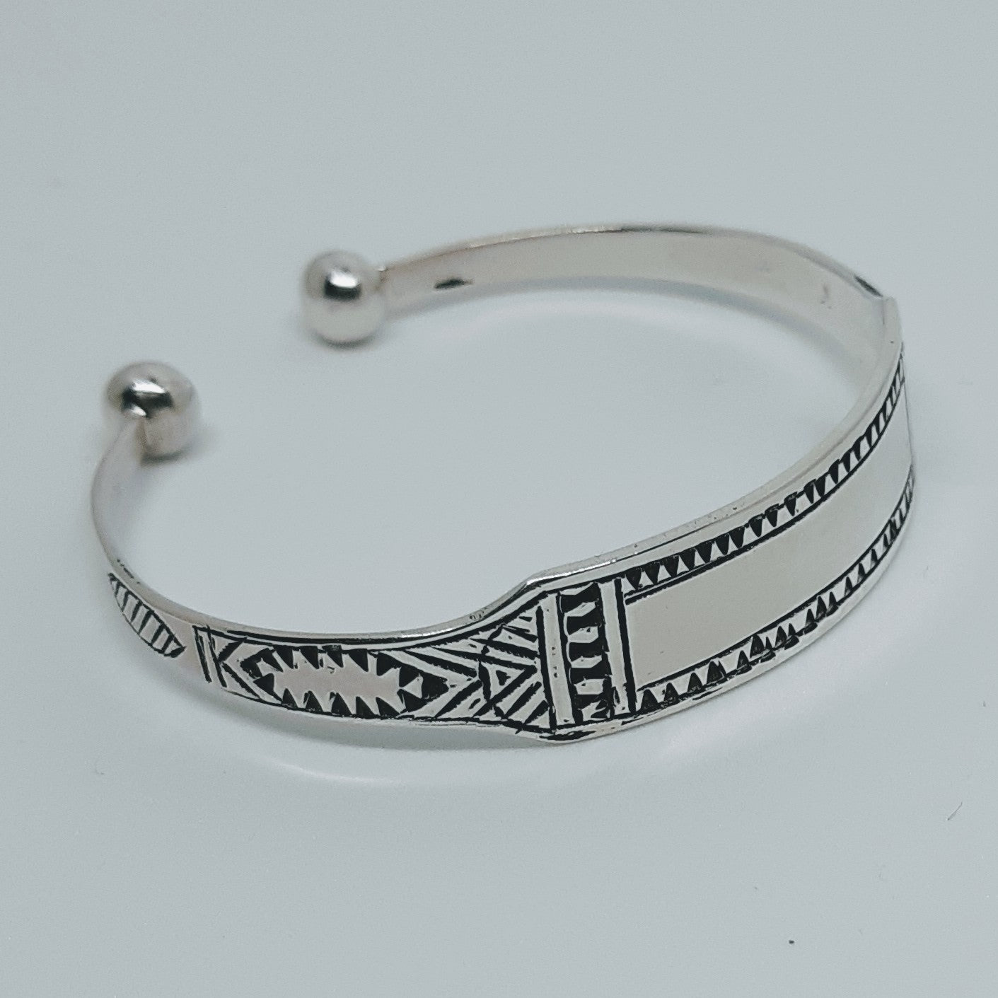 Bracelet Touareg En Argent, bracelet argenté berbère