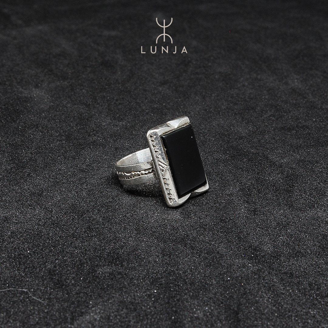 Bague Agadez Onyx grande