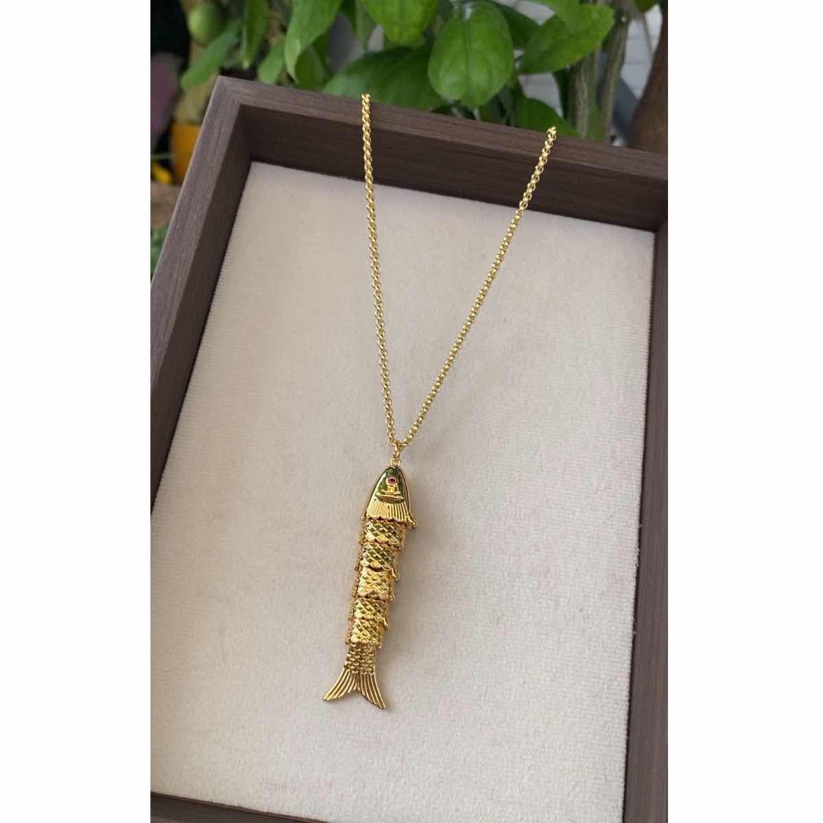 collier poisson 🐟 talismans d aura exclusifs pour une aura rayonnante
