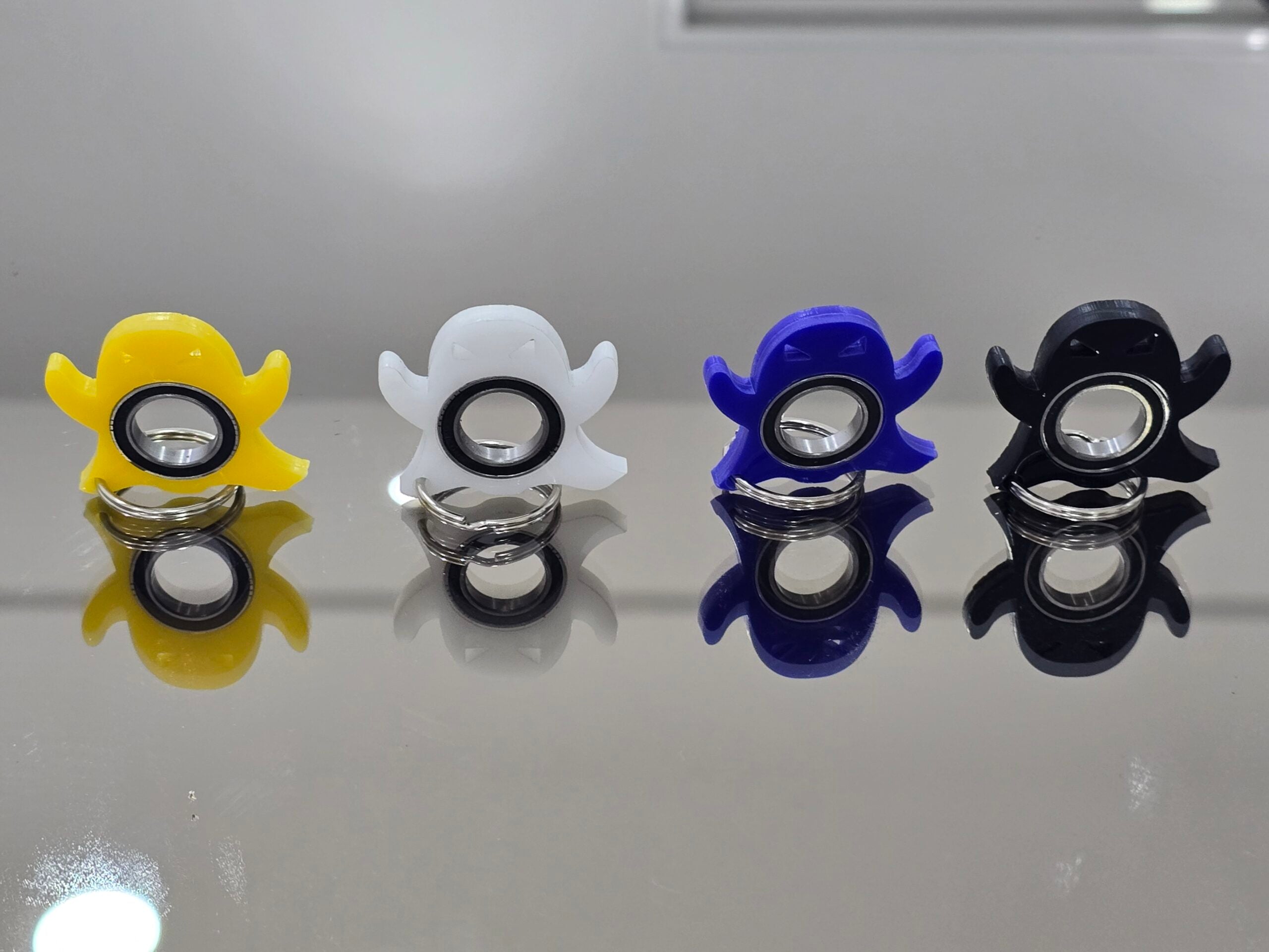 Porteclés fantôme original pour style et anti-stress irrésistible