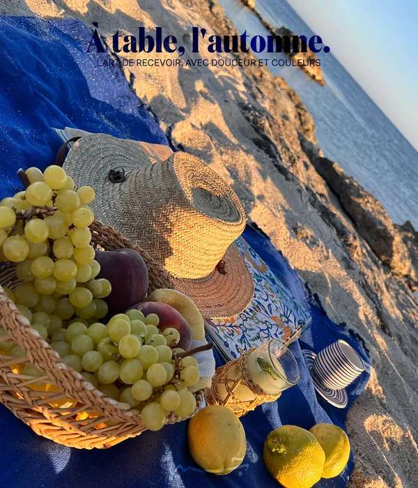 Pack Smar: 1 panier et 4 verre en samar