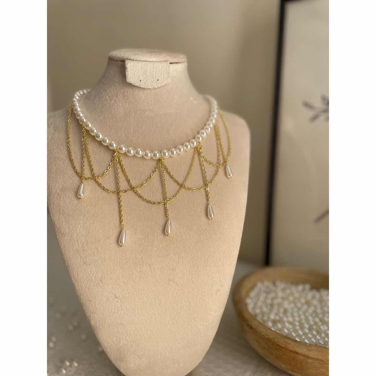Collier perles chic pour un style intemporel et élégant