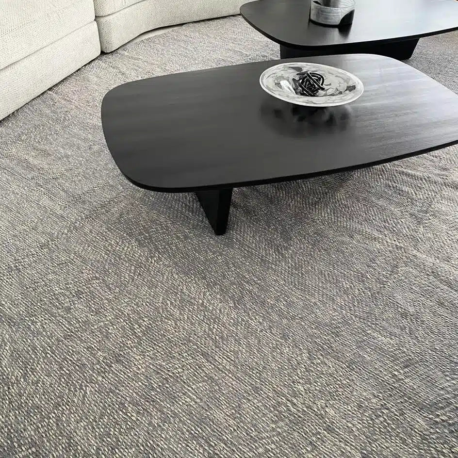 Tapis en coton UNIFORM tissé à plat – Personnalisable en Laine ou Soie Végétale